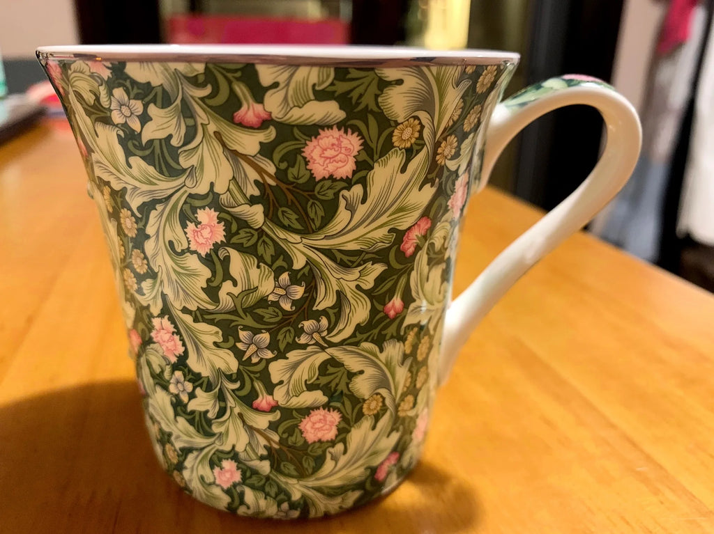 400ml Creative Flower Ceramic Mugs With Handle Floral Mugs Porcelain Bone China Tea Mug Coffee Cups Large Coffee Mugs Home Decor